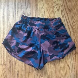 Lululemon camo shorts